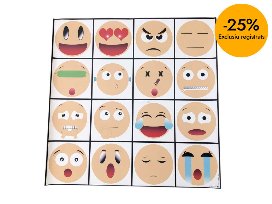 Estora d&rsquo;emoticones per a Bee-Bot