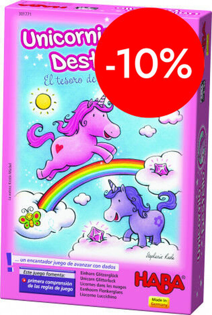 Unicornio Destello: El tesoro de las nubes