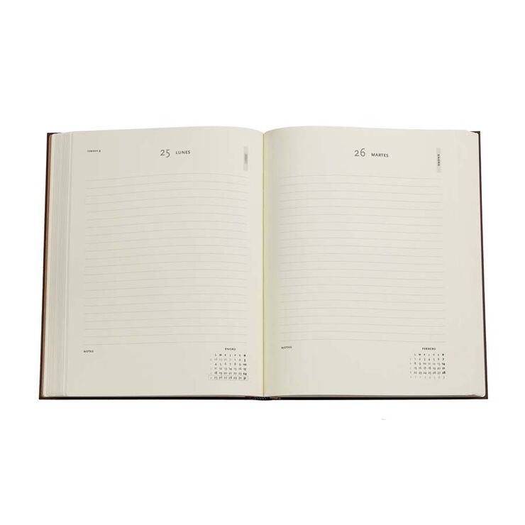 Agenda Paperblanks Ultra Dia P&agrave;gina Castell&agrave; 2027 G. M&aacute;rquez