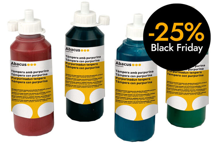 Pintura para pizarra Abacus 250ml negro
