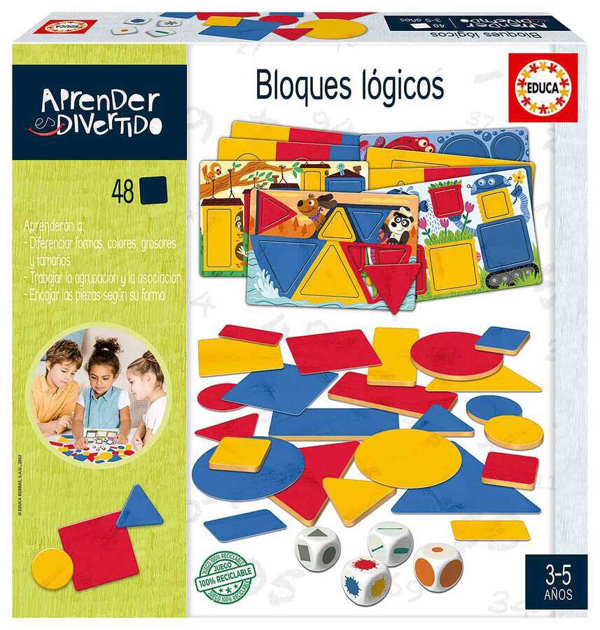 Aprender es divertido - Bloques L&oacute;gicos
