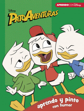 Patoaventuras. Aprendo y pinto con humor (Libro educativo Disney con actividades)