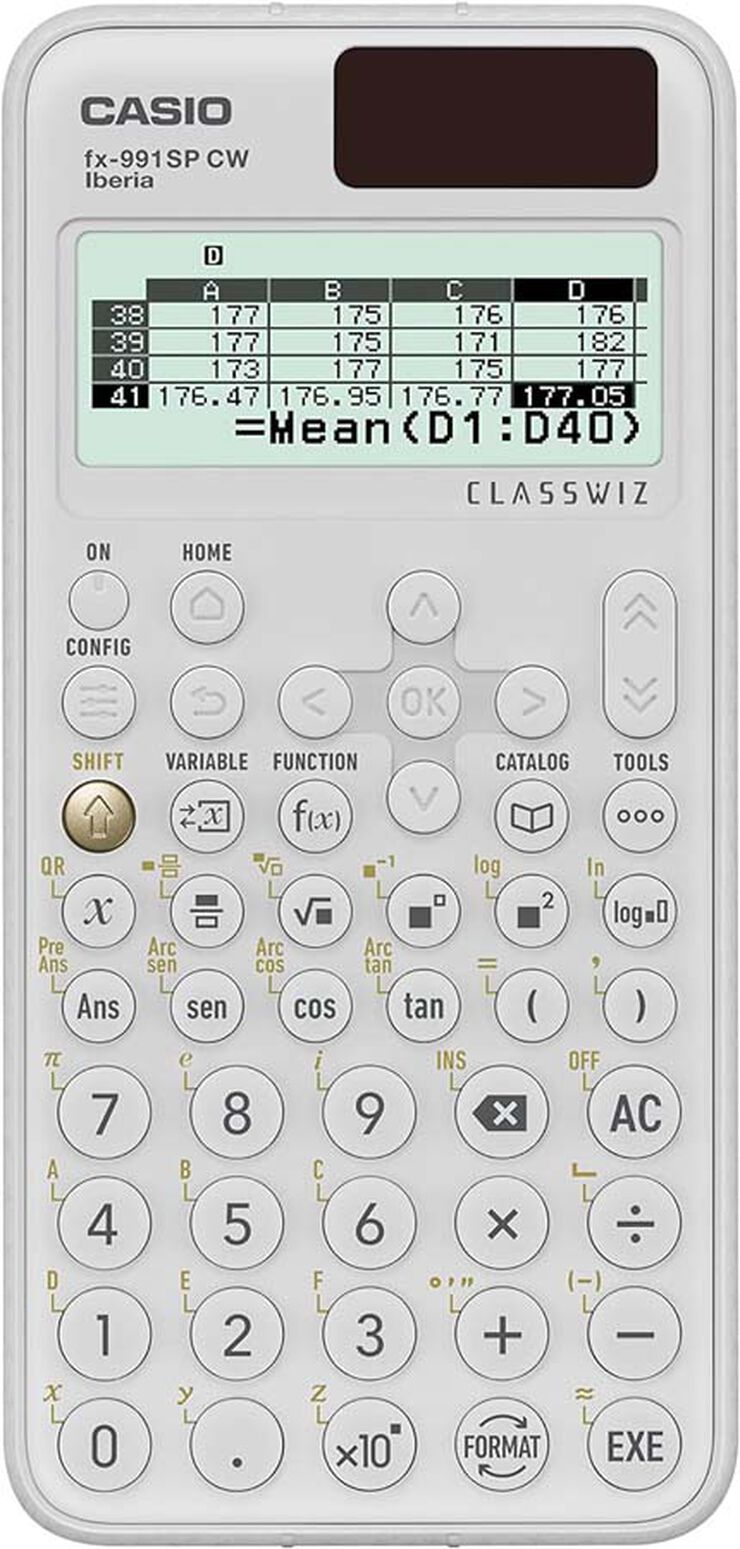 Calculadora Casio Científica FX-991SP CW Sara García