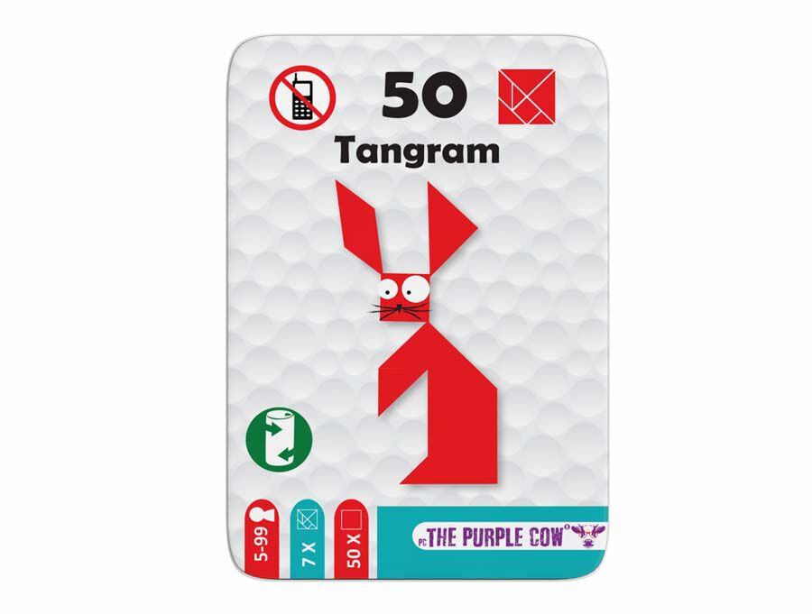 Juego de Viaje en Lata con 50 Retos - Tangram Magn&eacute;tico