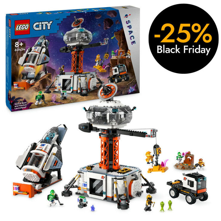 LEGO® City Base Espacial i Plataforma de Llançament 60434