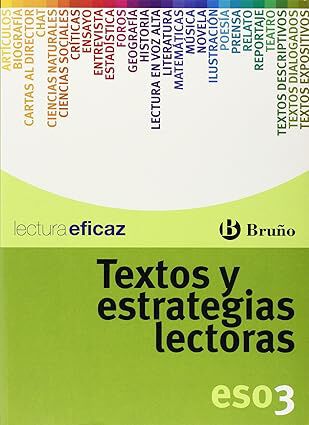 BRU S Textos y estrategias lectoras 3 Bru&ntilde;o Text 9788421660270
