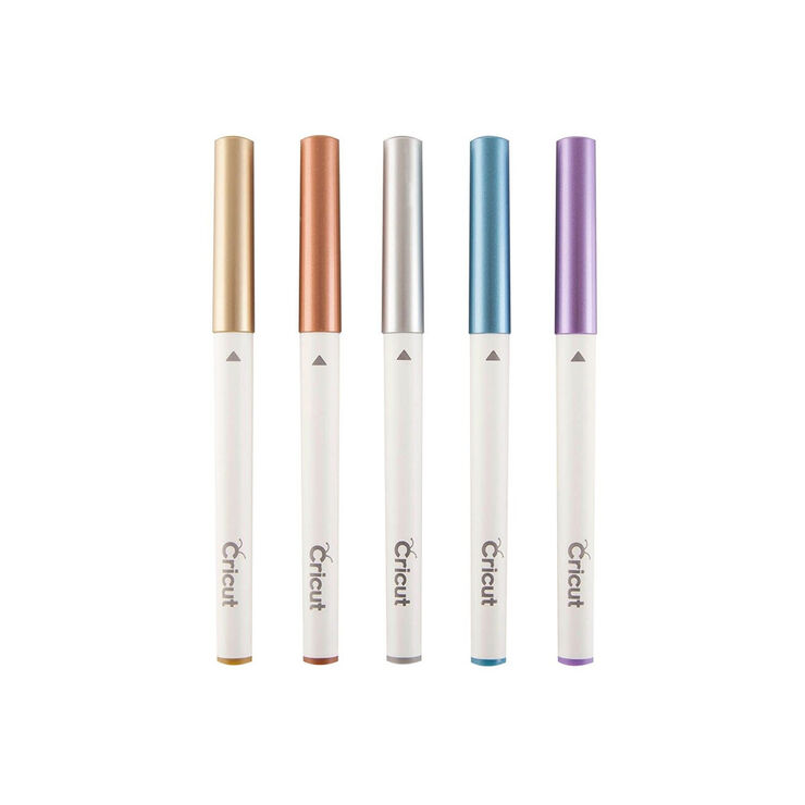 Cricut Rotuladores Metallic 1mm 5 unidades