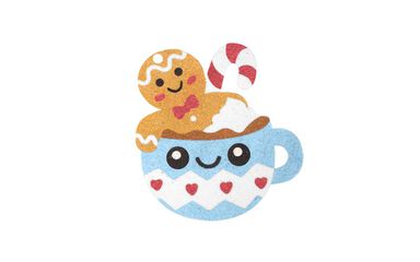 Pinta amb Sorra Jovi Nadal maletí