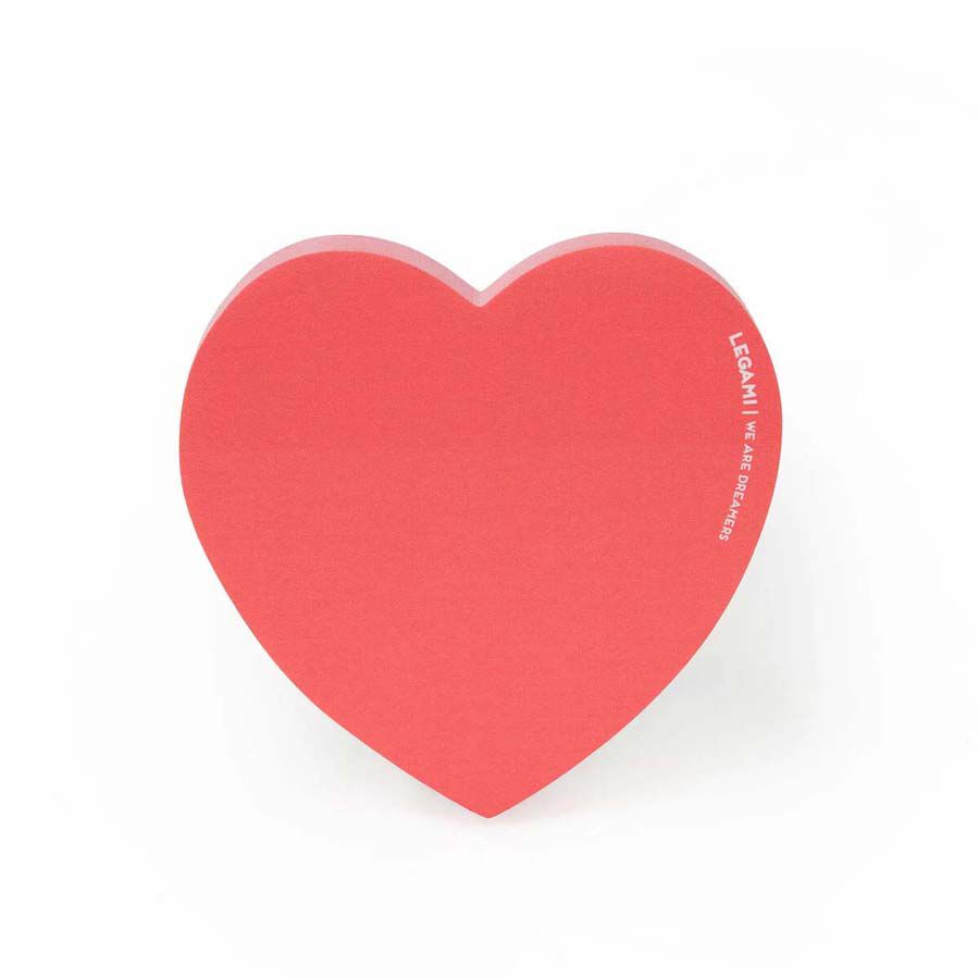 Bloc de Notas Legami Coraz&oacute;n