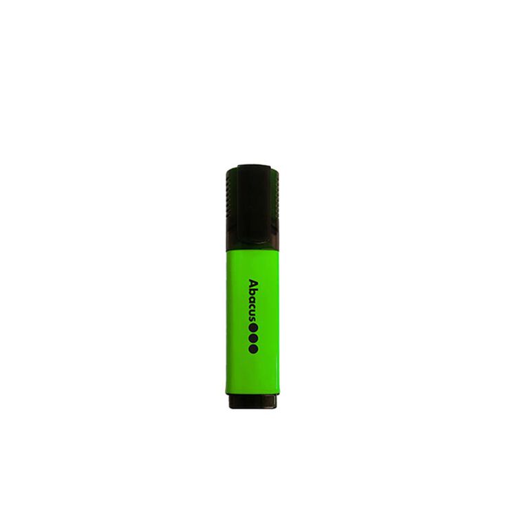 Marcador fluorescente Abacus verde