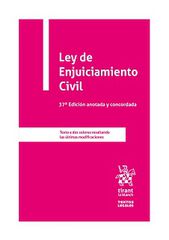Ley de enjuiciamiento civil. 37º Edición anotada y concordada