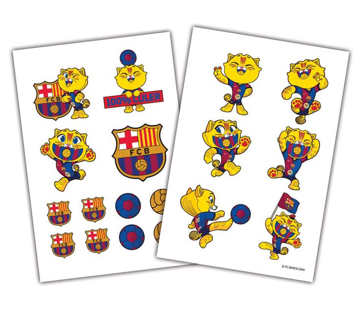 Kit para colorear FC Barcelona Cat Kids