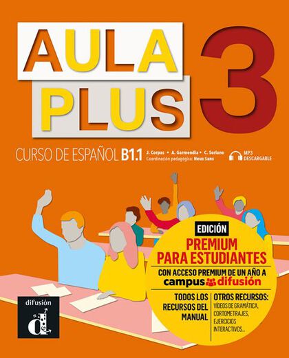 Dif Aula Plus 3/Premium +Cd 9788418032295