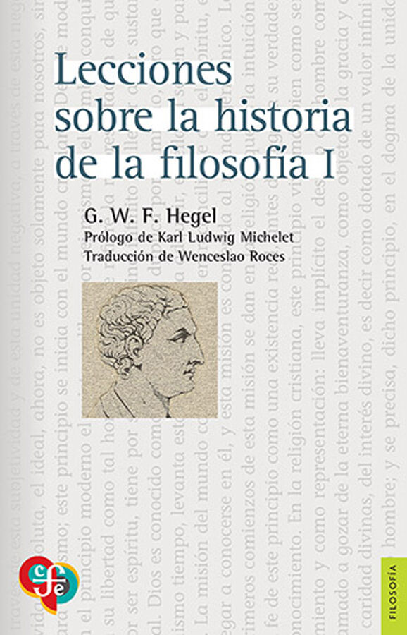 Lecciones sobre la historia de la filosof&iacute;a, I