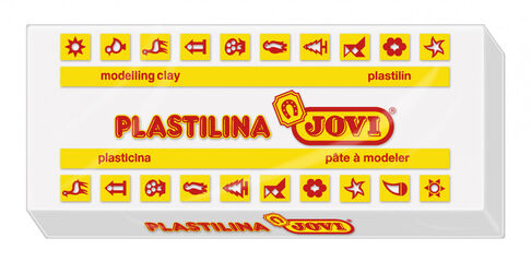 Plastilina Jovi 150g Blanco unidad