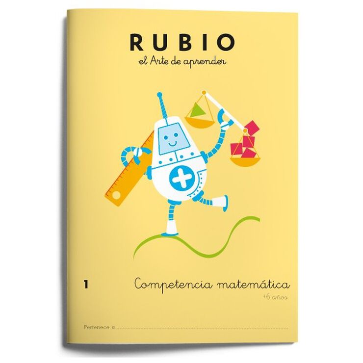 Competencia Matemática 1 1º Primaria Rubio