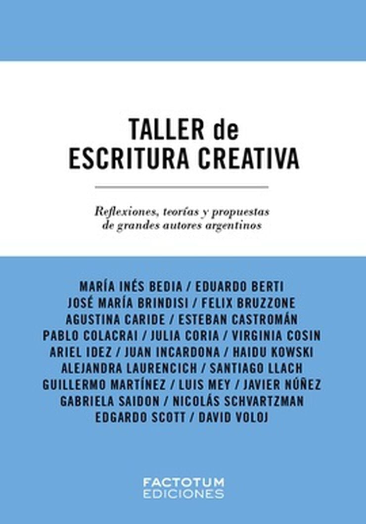 Taller de escritura creativa