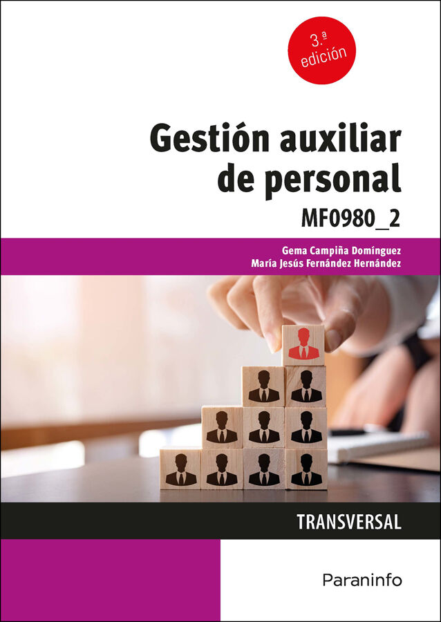 Gesti&oacute;n auxiliar de personal