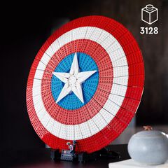 LEGO® Marvel Set Escut del Capità Amèrica 76262