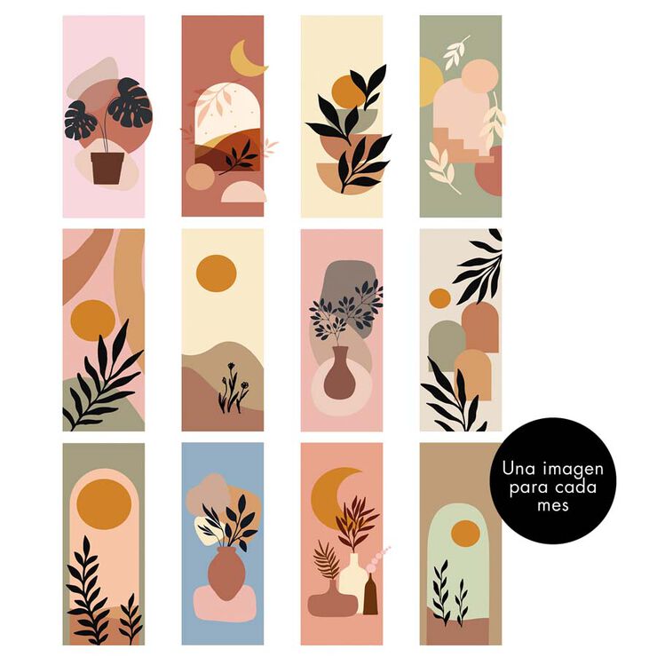 Calendari Miquelrius paret A3 2026 castellà Abstract