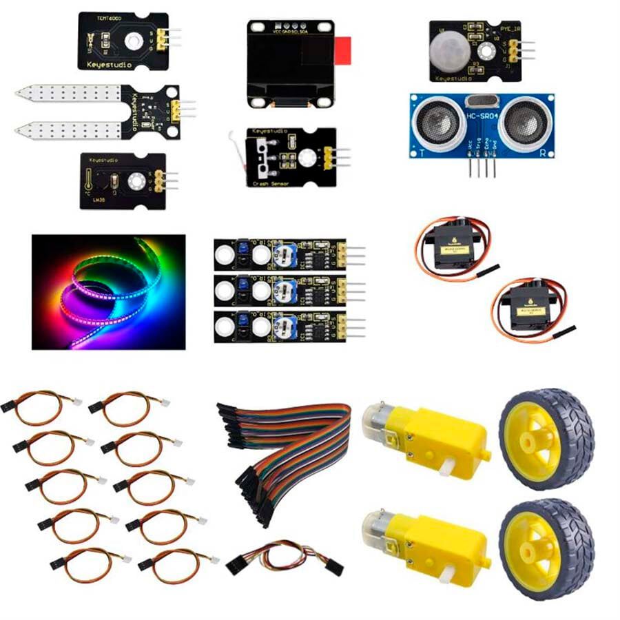 Conjunto de Sensores y Actuadores Secundaria B&aacute;sico