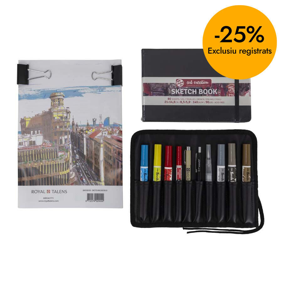 Set Urban Sketching Juan Linares