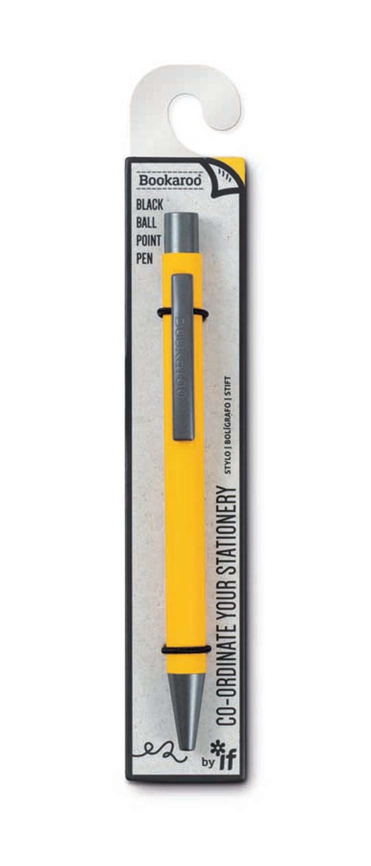 Bolígrafo Catwalk Botanical amarillo