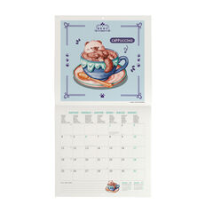 Calendario Legami 30x29 Pared Cutie Foodie Multiling&uuml;e 2027
