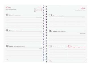 Agenda Finocam Design Collection E10 sem/vista horizontal cat 2026 Ahora