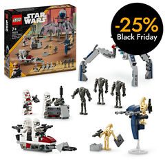 LEGO® Star Wars TM Pack de Combate: Soldado Clon y Droide de Combate 75372