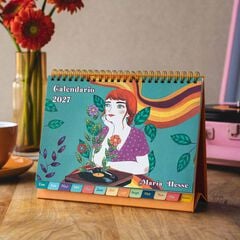 Calendario Sobremesa Tantanfan Castellano 2027 Maria Hesse