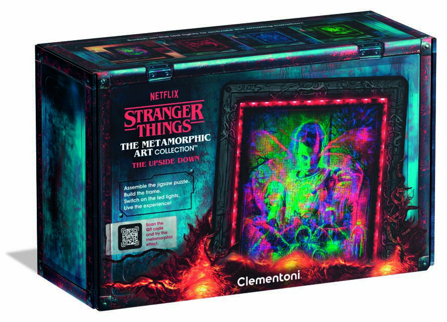 Stranger Things 3 en 1 Puzzle con luces LED 500 piezas