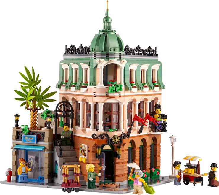 LEGO® Hotel Boutique set de construcció modular col·leccionable amb 5 seccions detallades 10297