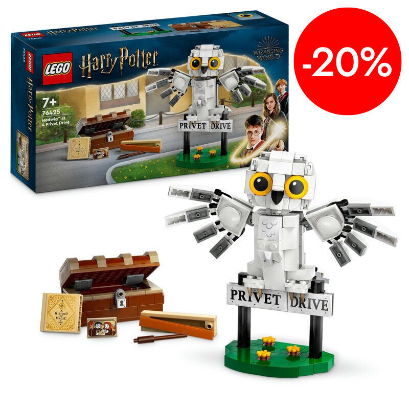 LEGO&reg; Harry Potter TM Hedwig&trade; al N&uacute;mero 4 de Privet Drive 76425