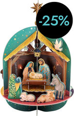 Calendario de Adviento Pop&Build Navidad Belén