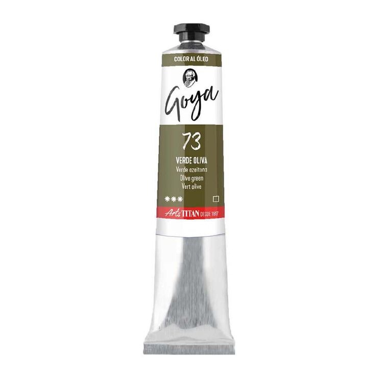 Pintura al óleo Goya 20ml verde oliva