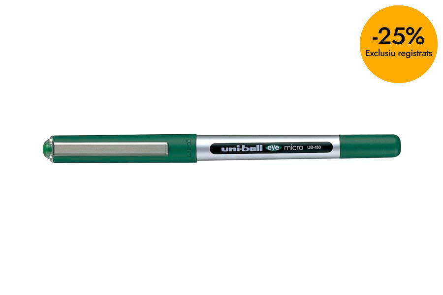 Roller Uni-Ball Eye verde 12u