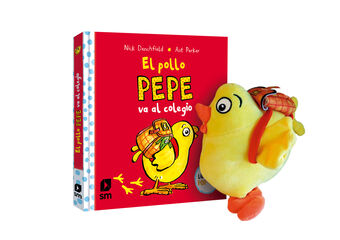 Pack El pollo Pepe va al colegio con muñeco Pack El pollo Pepe va al colegio con muñeco