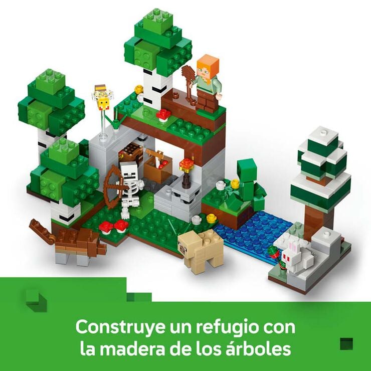 LEGO&reg; Minecraft Aventura de la Primera Noche 21593