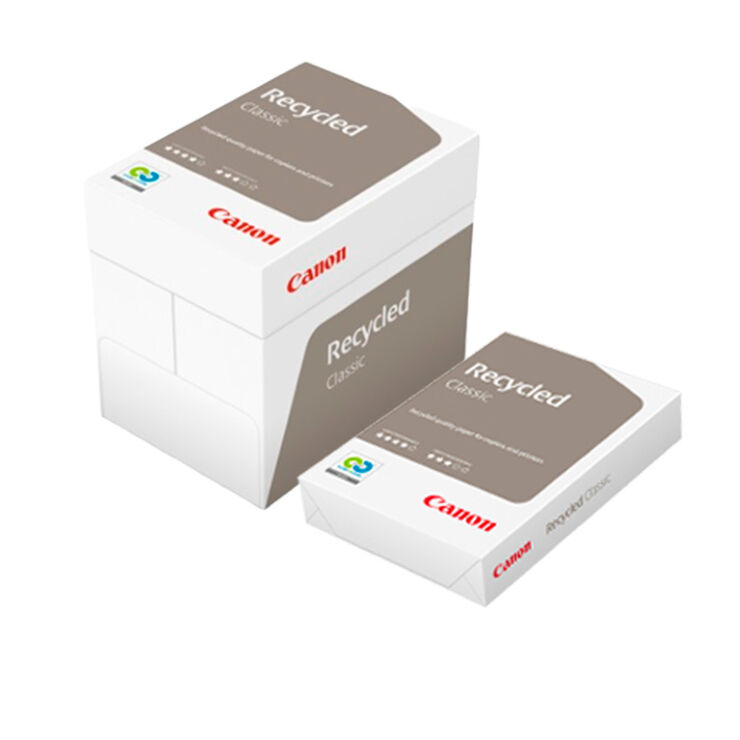 Paper reciclat Canon A4 80g 5 paquets 500 fulls