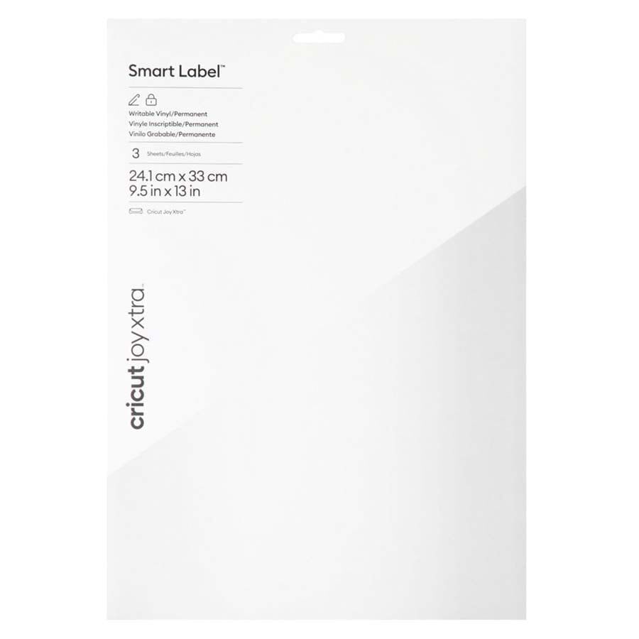 Xtra Etiquetas Smart imprimible permanente blanco 3 hojas