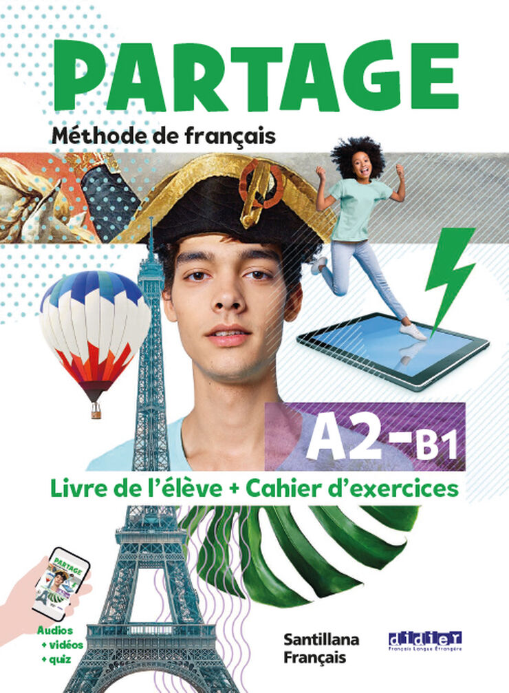 Partage A2/B1 Livre+Cahier