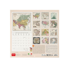 Calendario Legami 30x29 Pared Vintage Multiling&uuml;e 2027