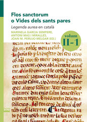 Flos sanctorum o Vides dels Sants Pares. Volum II-1 Flos sanctorum o Vides dels Sants Pares. Volum II-1