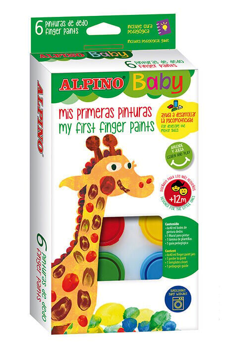 Pintura Dedos Alpino Baby 6