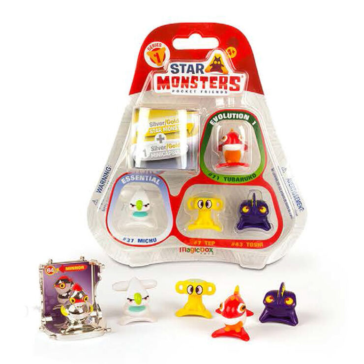 Figures Star Monsters Blíster pack