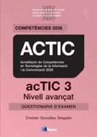 Certificat ACTIC 3 Q&uuml;estionaris