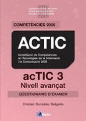 Certificat ACTIC 3 Q&uuml;estionaris
