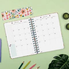 Agenda Finocam Moniquilla E10 Sem/Vista Castellano 2026-27 Verde