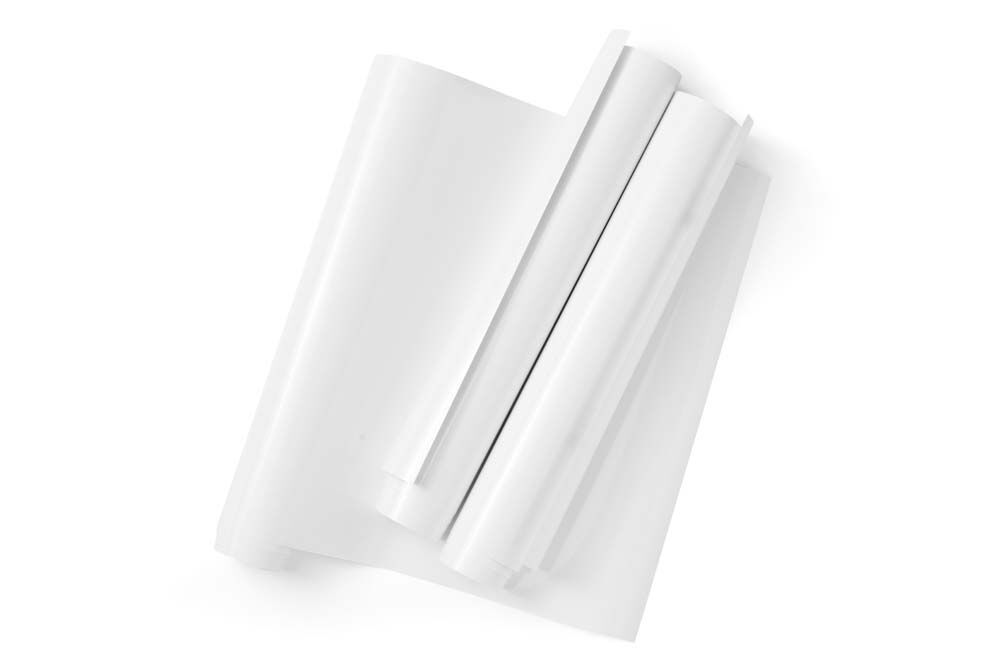 Vinilo permanente 30x120cm blanco